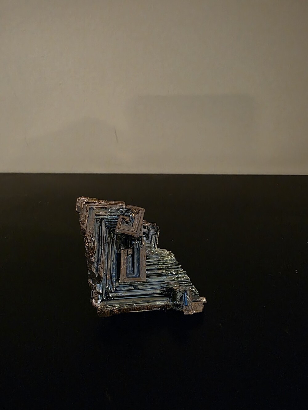Iridescent Bismuth Crystal Display Piece 80g